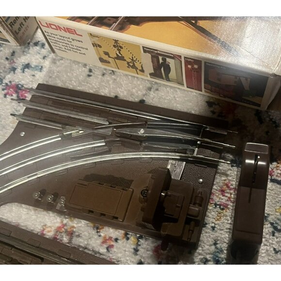 3 LIONEL Train Left Hand Remote Control Switch 6-5121 Gauge 027 W/Boxes -Nice! - Picture 6 of 6